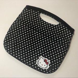 Hello Kitty clutch purse, so adorable, polka dot